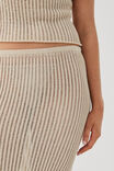 Sara Crochet Maxi Skirt, BEIGE BUFF - alternate image 4