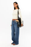 Immy Fold Back Knit Top, BUTTER CREAM - alternate image 5