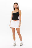 Renee Ruched Cami, BLACK - alternate image 2