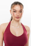 Luxe Halter Top, WILD BERRY - alternate image 4