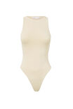 Luxe Sleeveless Bodysuit, LEMON PUFF - alternate image 6