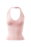Luxe Halter Top, BABY PINK - alternate image 6