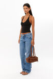 Low Rise Straight Jean, ASTRO BLUE - alternate image 5