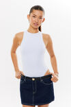 Luxe Sleeveless Bodysuit, MILKY BLUE - alternate image 4