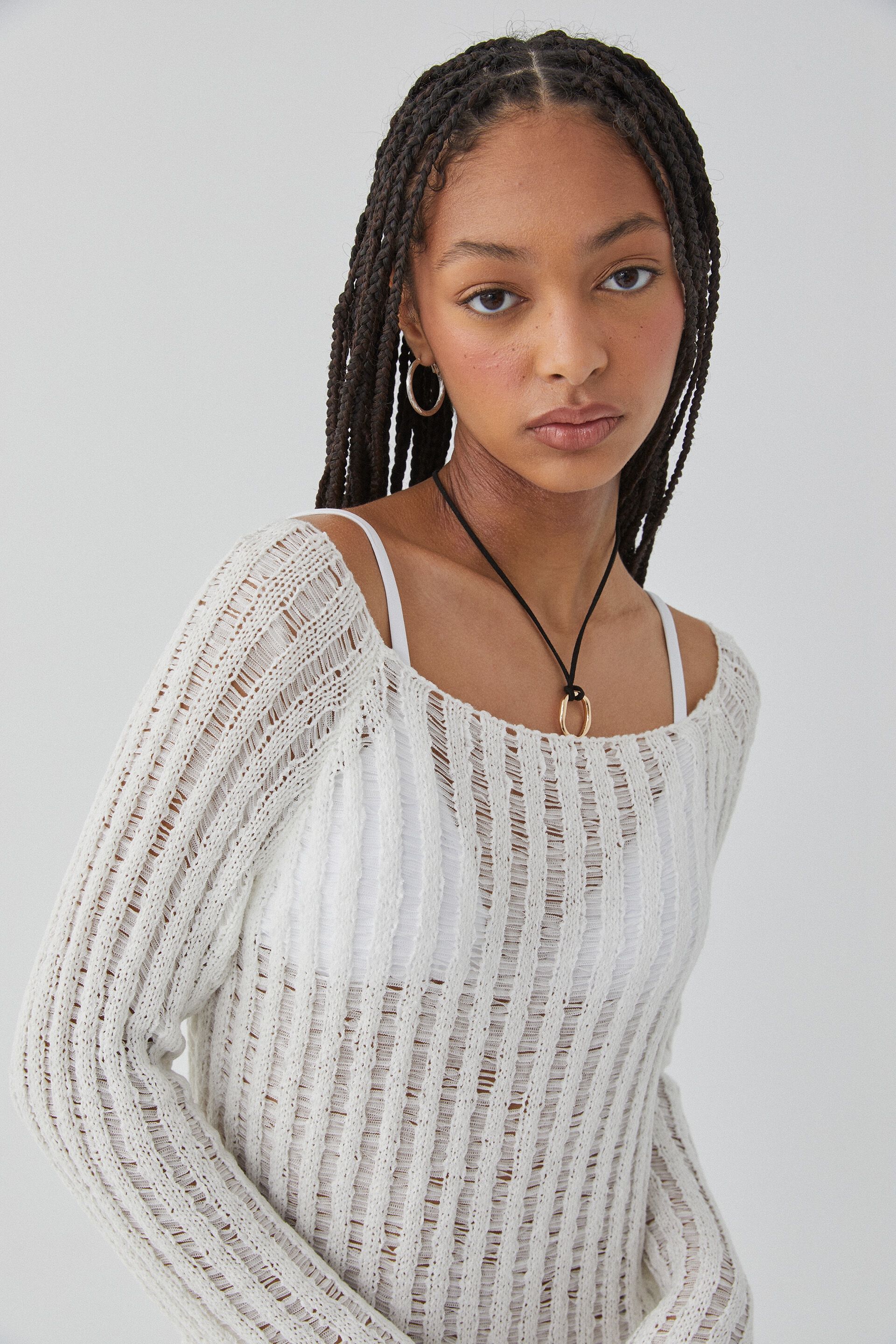 Long sleeve deals knit dress australia