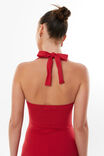 Kylie Halter A-Line Mini Dress, LIPSTICK RED - alternate image 5