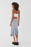 Luxe Asymmetrical Midi Skirt, NEWPORT BLUE - alternate image 3