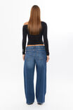 Soft Long Sleeve Off Shoulder Top, BLACK - alternate image 3