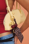 Bag Charm, GOLD/CHERRY - alternate image 2
