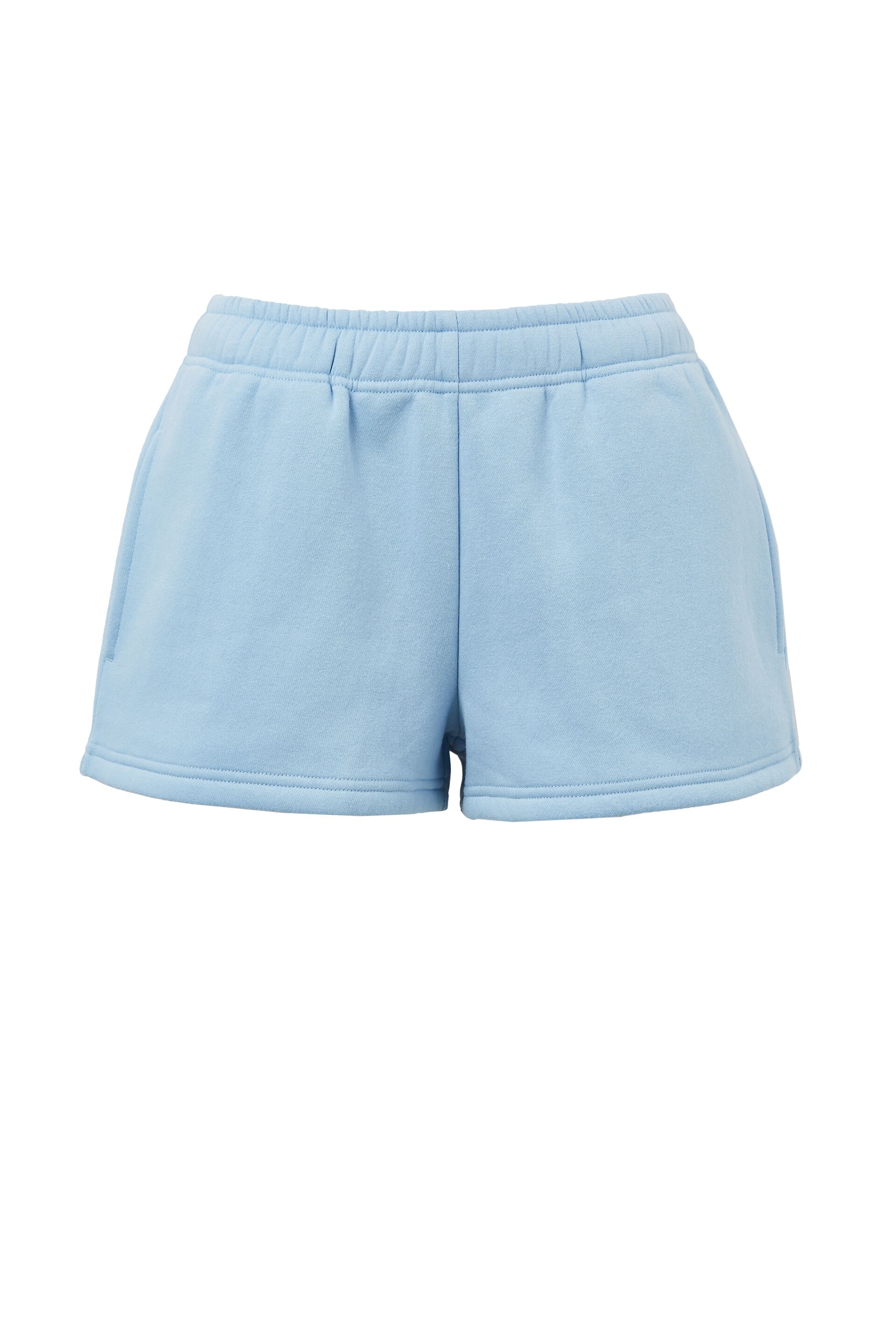 Blue sweat 2025 shorts womens