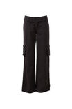 Gia Cargo Pant, BLACK - alternate image 6