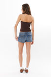 Soft Longline Tube Top, ESPRESSO BROWN - alternate image 3