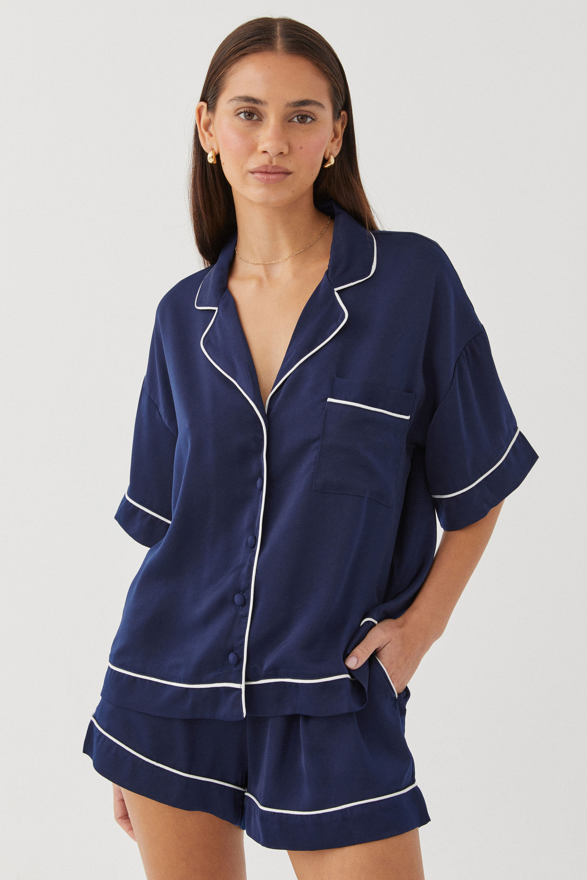 Personalised Satin Pyjama Set