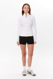 Tammy Active Zip Through Jacket, MERINGUE WHITE - alternate image 2