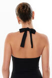 Kylie Halter A-Line Mini Dress, BLACK - alternate image 4
