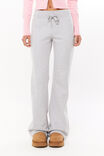 Nelly Flare Leg Track Pant, GREY MARLE - alternate image 2