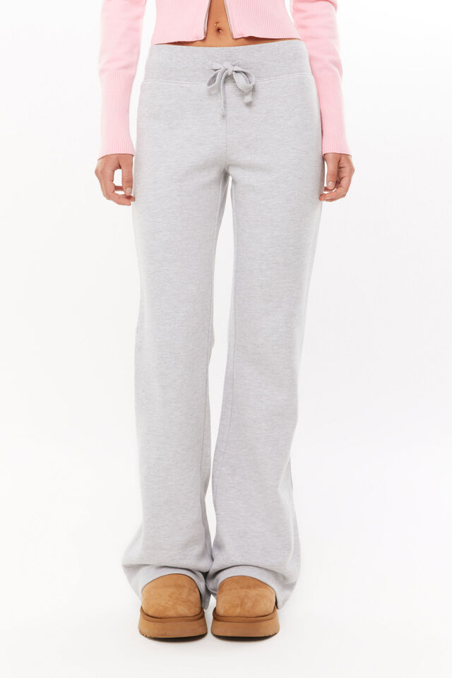 Nelly Flare Leg Track Pant, GREY MARLE
