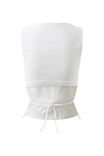 Olympia Backless Tank, WHITE - alternate image 6