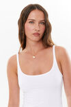 Lulu Super Smooth Scoop Neck Mini Dress, SUMMER WHITE - alternate image 3