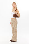 Low Stretch Bootleg Jean, KENDRA PYTHON BROWN - alternate image 5