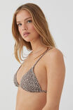 Tri Slide Bikini Top, NINA LEOPARD BROWN - alternate image 4