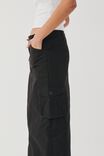 Dylan Cargo Maxi Skirt, BLACK - alternate image 4