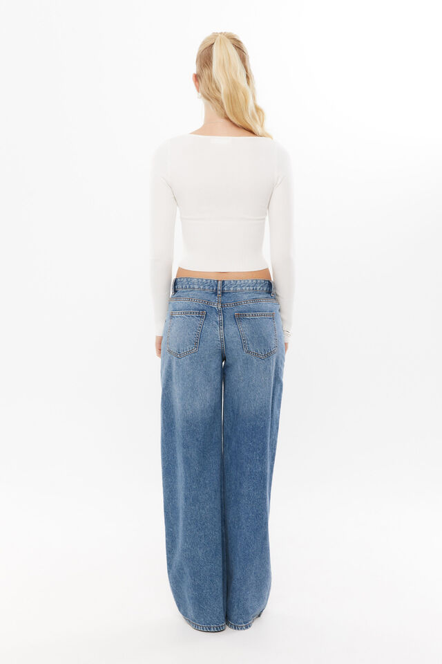 Sofi Square Neck Cardi, MERINGUE WHITE