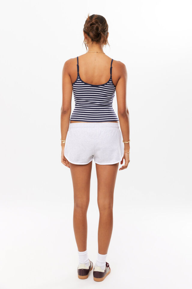 Becky Rib Tank, ALL STAR NAVY/WHITE STRIPE