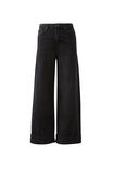 High Rise Wide Jean, MIDNIGHT BLACK - alternate image 6