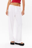 Henley Relaxed Linen Pant, SUMMER WHITE - alternate image 2