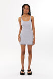 Lulu Scoop Neck Mini Dress, GREY MARLE - alternate image 2