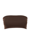 Luxe Cropped Bandeau, ESPRESSO BROWN - alternate image 6