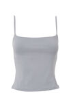 Luxe Strappy Cami, MOONLIGHT GREY - alternate image 6