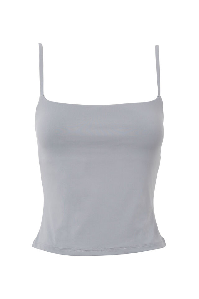 Luxe Strappy Cami, MOONLIGHT GREY