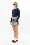 Quinny Cable Knit Cardi, ALL STAR NAVY - alternate image 5