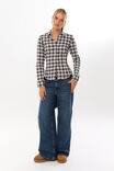NAVY/WHITE CHECK