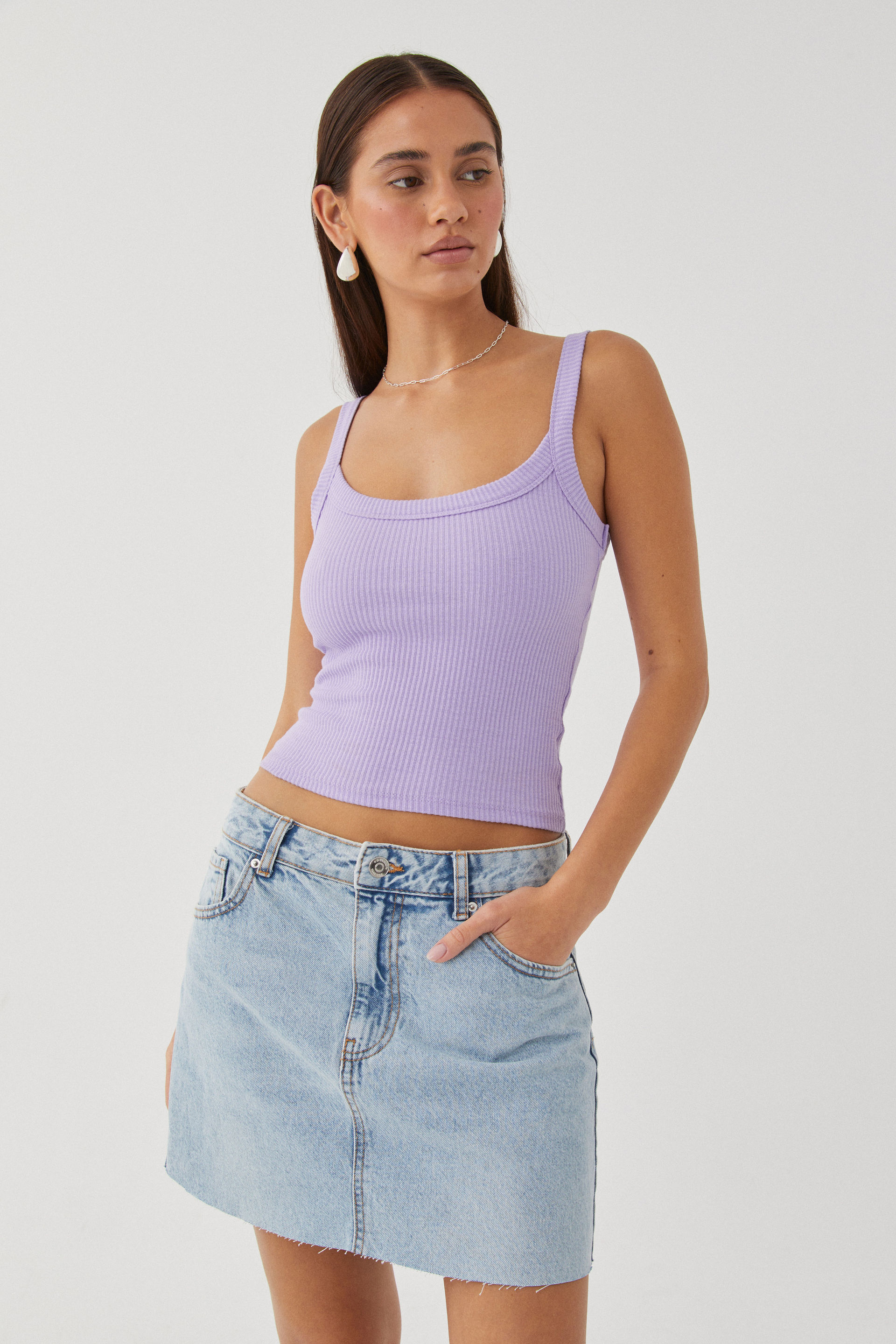Supre denim skirt on sale