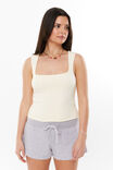 Ava Summer Sweat Short, GREY MARLE - alternate image 2