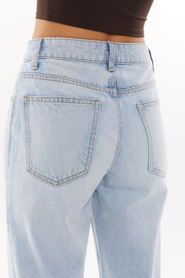 Straight Leg Jean, GLACIER BLUE