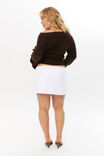 Lily Aline Mini Skort, WHITE - alternate image 3