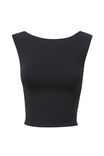Super Smooth Backless Tank, BLACK - alternate image 6