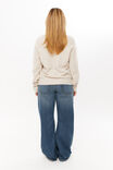 Romee Crew Neck Knit Jumper, TAUPE MARLE - alternate image 5
