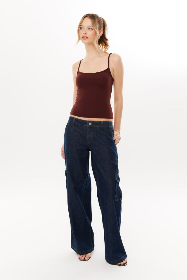 Gina Strappy Cami, WINTER WINE