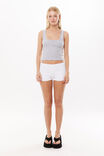 Hailey Henley Tank, GREY MARLE - alternate image 2