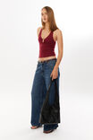Soft Andi Halter Top, CHERRY RIPE - alternate image 4