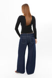 Riri Scoop Neck Long Sleeve Top, BLACK - alternate image 3