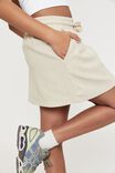 Orla Linen Mini Skirt, NATURAL