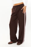 Elyse Sporty Pull On Pant, DEEP CHOC/ROSETTE PINK - alternate image 2