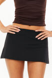 Lily Aline Mini Skort, BLACK - alternate image 4