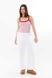 Riri Scoop Neck Tank, RED STRIPE - alternate image 2